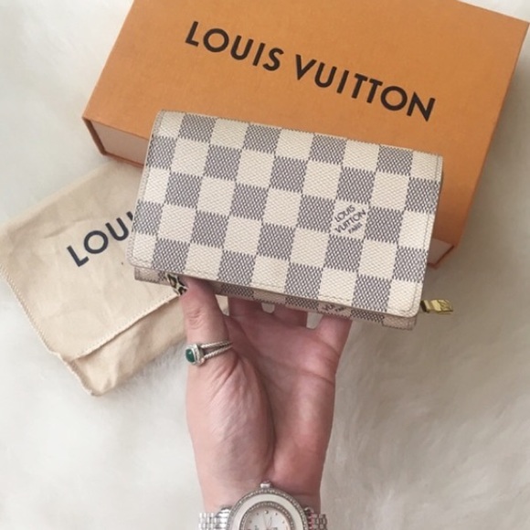 Louis Vuitton Handbags - Louis Vuitton Damier Azur Tresor Wallet